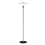 Vloerlamp DPH 3/2 klein Chroom glas wit, Huis en Inrichting, Lampen | Vloerlampen, Verzenden, Nieuw