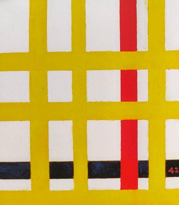 Piet Mondrian (1872–1944) (after) - New York City, 1942, Antiquités & Art, Art | Dessins & Photographie