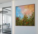 Irina Morisch - abstract floral painting- summer garden Nr.2