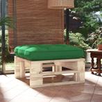 vidaXL Tuinhocker pallet geïmpregneerd grenenhout, Tuin en Terras, Verzenden, Nieuw