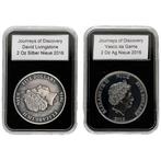 Niue. 5 Dollars 2016 - Journeys of Discovery (2 stuks)