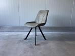 Veiling - Eetkamerstoel Basko (set van 4) Stof- Groen, Huis en Inrichting, Stoelen, Nieuw