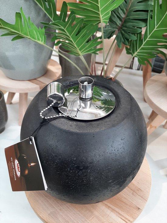 2eChoix | Lampe à huile terrazzo L - Atmosphère jardin -, Tuin en Terras, Overige Tuin en Terras, Ophalen of Verzenden