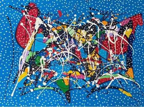 lakhal - Oxygène, Antiek en Kunst, Kunst | Schilderijen | Modern