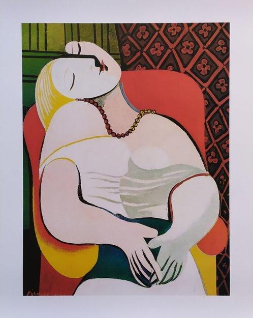 Pablo Picasso (1881-1973) (after) - Le Rêve, 1932, Antiek en Kunst, Kunst | Tekeningen en Fotografie