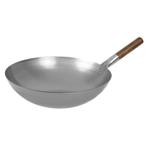 Wokpan | Metaal | Ronde Bodem | Ø380x195(h)mm London Wok, Verzenden, Nieuw in verpakking