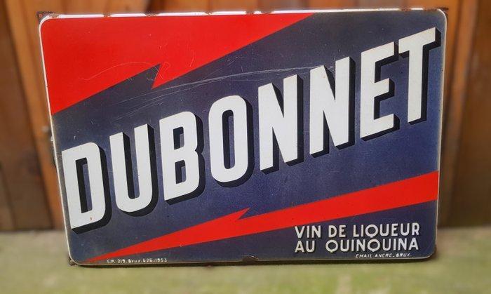 Emaillerie Ancre - Bruxelles - Aperitief DUBONNET - Emaille, Antiek en Kunst, Antiek | Wandborden en Tegels