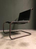 Chaise longue - Cuir - Années 1930, rare Bauhaus