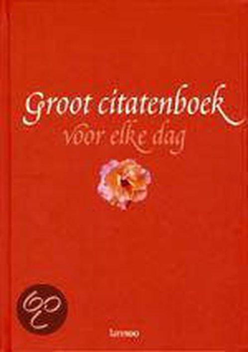 Groot Citatenboek Voor Elke Dag 9789020952469, Livres, Art & Culture | Arts plastiques, Envoi