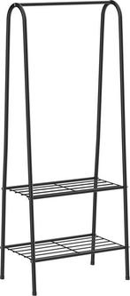 2dekans | ODADDY® Kledingrek Staand - Opbergrek 2 Lagen -, Ophalen of Verzenden, Nieuw in verpakking