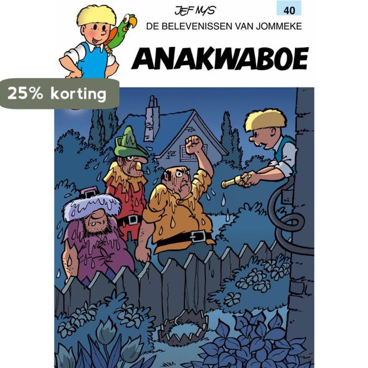 Anakwaboe / De belevenissen van Jommeke / 40 9789063342982, Boeken, Stripverhalen, Gelezen, Verzenden
