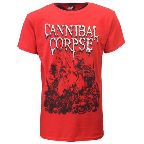 Cannibal Corpse Pile Of Skulls Band T-Shirt - Officiële, Kleding | Heren, T-shirts
