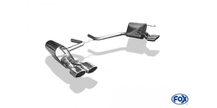 FOX Mercedes E-Klasse W211 Limousine einddemper rechts/links, Auto-onderdelen, Uitlaatsystemen, Nieuw, Verzenden