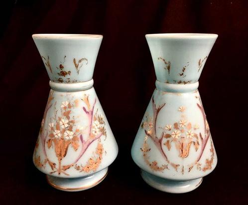 Vaas (2) -  Frankrijk. Vroeg 20ste eeuw. Een paar oude, Antiek en Kunst, Curiosa en Brocante