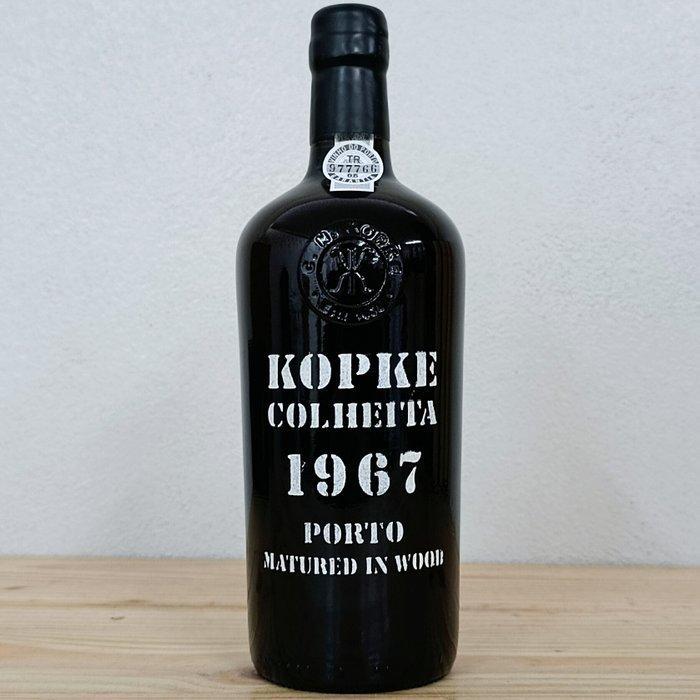 1967 Kopke - Colheita Port - Gebotteld in 2024 - Porto - 1, Verzamelen, Wijnen