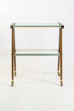 Chariot de service - Bois, Verre, Antiek en Kunst