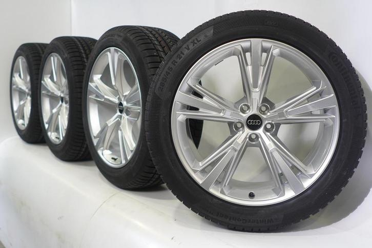 Audi Q8 4M 21 inch velgen Continental Winterbanden Nieuw Ori, Auto-onderdelen, Banden en Velgen, Ophalen of Verzenden