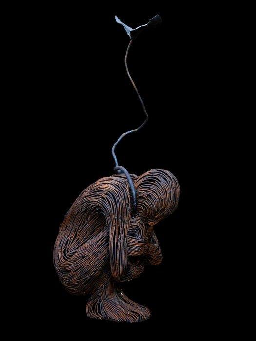 By Luka (2003) - Niño semilla - escultura única, Antiek en Kunst, Kunst | Designobjecten