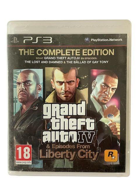 Gta IV & Episodes From Liberty City (Grand Theft Auto) (PS3), Games en Spelcomputers, Games | Sony PlayStation 3, Verzenden