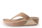 Fitflop Slippers in maat 41 Beige | 5% extra korting, Kleding | Dames, Schoenen, Slippers, Verzenden, Beige, Zo goed als nieuw
