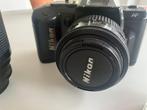 Nikon F-401 + AF 35-70 + AF 70-210 Analoge camera, Audio, Tv en Foto, Nieuw