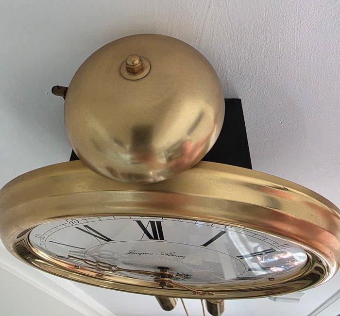 Comtoise klok Hollywood Regency Messing - 1970-1980, Antiek en Kunst, Curiosa en Brocante