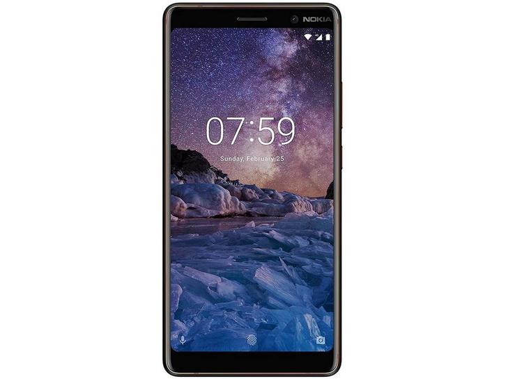 Nokia 7 Plus - Smartphone - 4GB RAM - 64GB - Zwart, Telecommunicatie, Mobiele telefoons | Nokia, Zo goed als nieuw, Verzenden