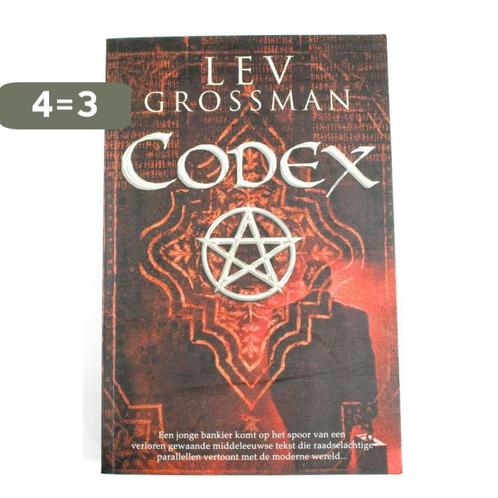 Codex 9789061121671 Lev Grossman, Boeken, Overige Boeken, Gelezen, Verzenden