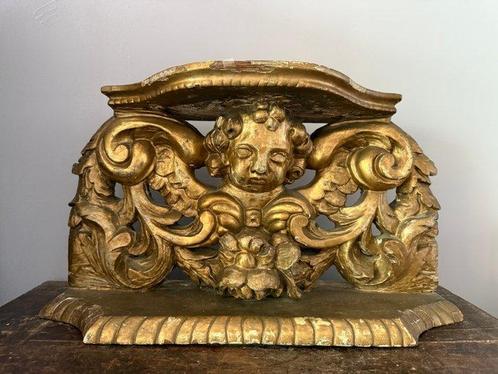 sculptuur, Console Barok - 18e eeuw - 32 cm - Hout, Antiek en Kunst, Kunst | Niet-Westerse kunst