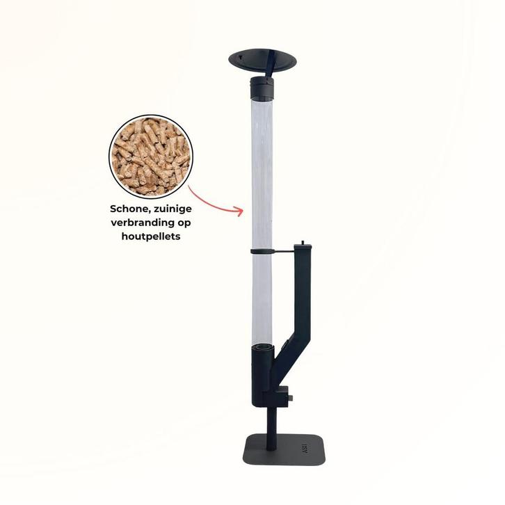 ASH Pelletkachel - Capri Sfeervolle Terrasverwarmer, Maison & Meubles, Poêles, Envoi