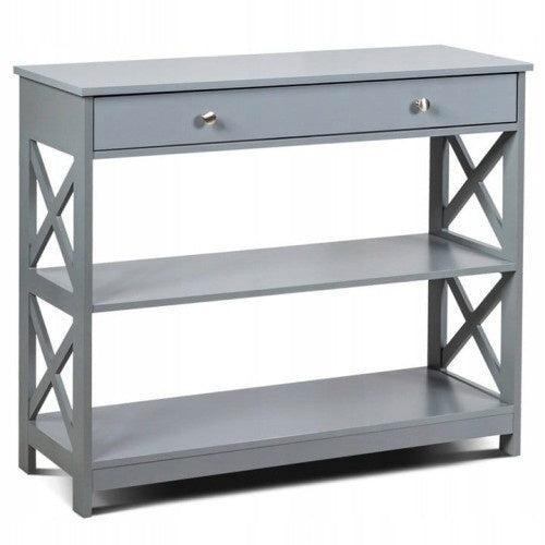 2dekans | Coast Console Tafel 3 Niveau met Lade Houten, Huis en Inrichting, Tafels | Sidetables, Ophalen of Verzenden