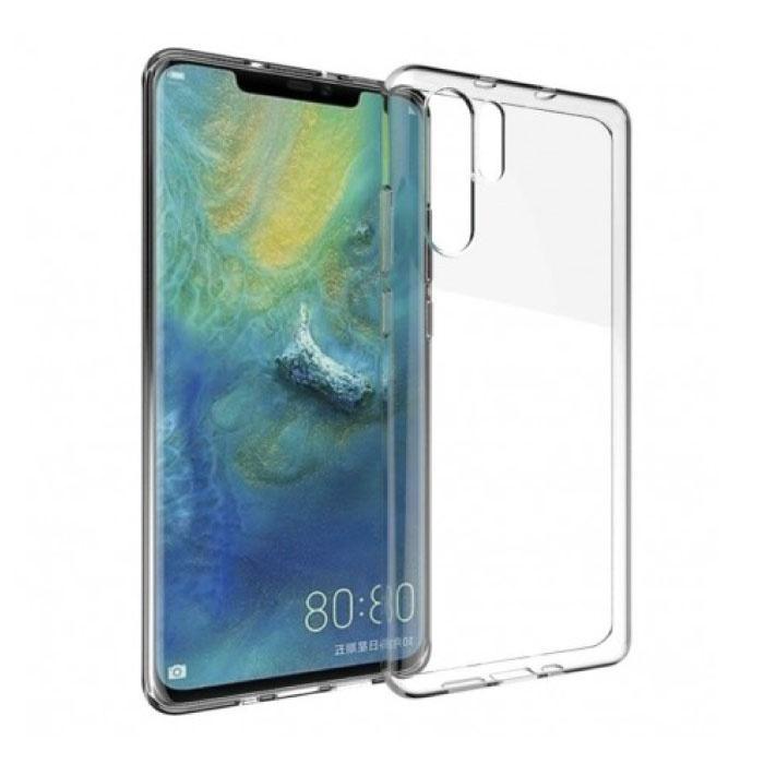 Huawei P30 Pro Transparant Clear Case Cover Silicone TPU, Telecommunicatie, Mobiele telefoons | Hoesjes en Screenprotectors | Overige merken