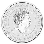 Australië. 30 Dollars 2024 1 Kilo $30 AUD Australian Silve