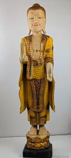 Groot beeld staande Boeddha - Statue - Thaïlande (Sans Prix, Antiek en Kunst