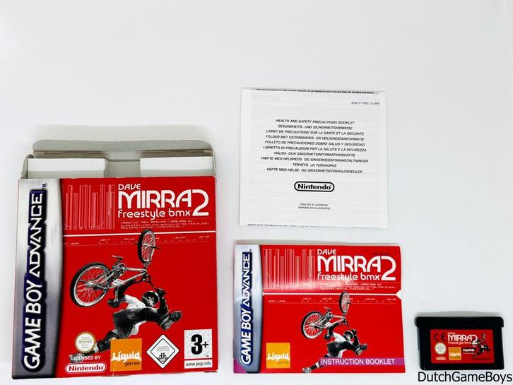 Gameboy Advance / GBA - Dave Mirra - Freestyle BMX 2 - EUR, Games en Spelcomputers, Games | Nintendo Game Boy, Gebruikt, Verzenden