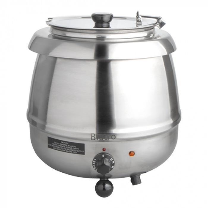 Soepketel 10L | 475W | Ø34x37,5(h)cm BISTRO, Zakelijke goederen, Horeca | Keukenapparatuur, Nieuw in verpakking, Verzenden