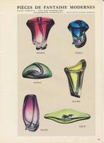 Val Saint Lambert - René Delvenne - Vase - Mulette - Cristal