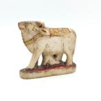 India Veelkleurig marmer Heilige koe met kalf (Gomata