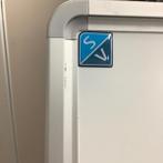 Whiteboard op wielen, Smit Visual, whiteboard dubbelzijdig,