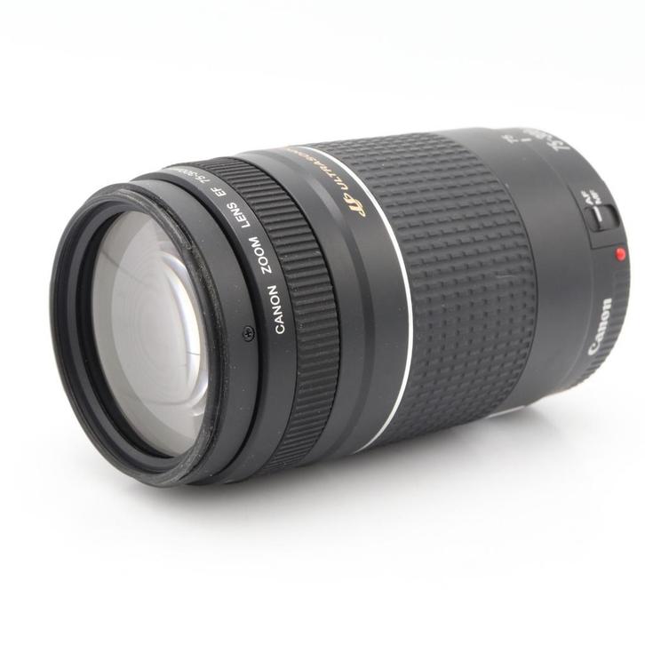 Canon EF 75-300mm F/4-5.6 III USM | Tweedehands, TV, Hi-fi & Vidéo, Photo | Lentilles & Objectifs, Envoi