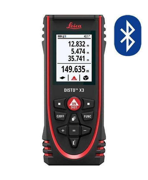 Leica X3 Afstandsmeter 150m met Bluetooth afstandmeter, Doe-het-zelf en Bouw, Meetapparatuur, Afstand, Nieuw, Ophalen of Verzenden