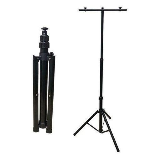 Statief Tripod Dubbel Zwart voor bouwlamp schijnwerper, Doe-het-zelf en Bouw, Bouwverlichting, Nieuw, Met statief, Verzenden