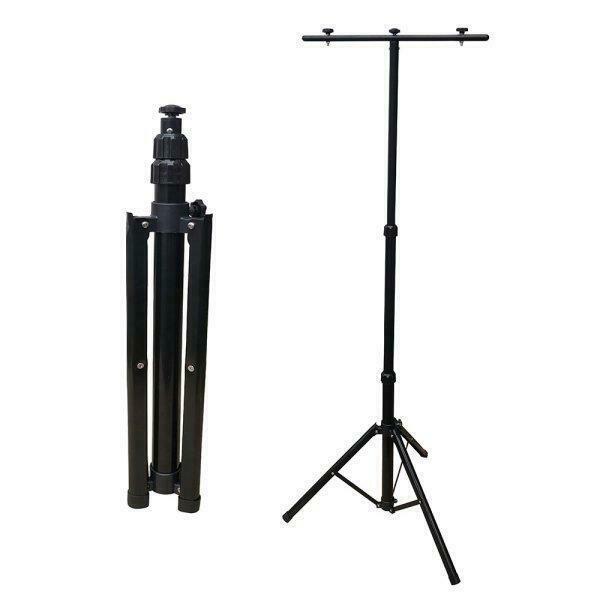 Statief Tripod Dubbel Zwart voor bouwlamp schijnwerper, Doe-het-zelf en Bouw, Bouwverlichting, Nieuw, Met statief, Verzenden