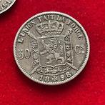 België. Leopold II (1865-1909). 50 Cents 1898  (Zonder, Timbres & Monnaies