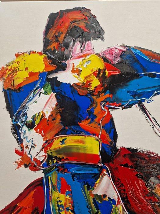 Henry Escobar - EL MAESTRO ( attention fond blanc ), Antiek en Kunst, Kunst | Designobjecten