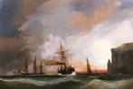 Chéri François Dubreuil (1828-c.1880) - Boats at sunset,