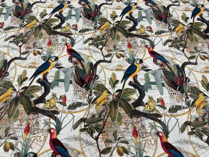 Een exotische reis door de zintuigen: katoenen stof voor, Antiek en Kunst, Antiek | Tapijten, Tafelkleden en Textiel