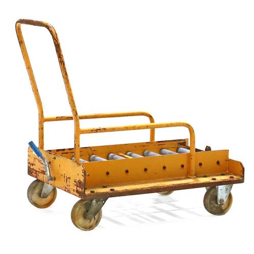 Gebruikte platformwagens 1 duwbeugel, Doe-het-zelf en Bouw, Transportwagens, Gebruikt, Ophalen of Verzenden