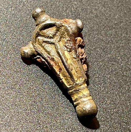 Période de Migration Broche en billon doré et fer Broche, Antiek en Kunst, Antiek | Overige Antiek