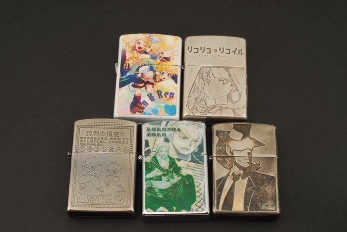 Zippo - Dragon Ball Z / Roronoa Zoro / Lupin the Third Jigen, Verzamelen, Rookartikelen, Aanstekers en Luciferdoosjes